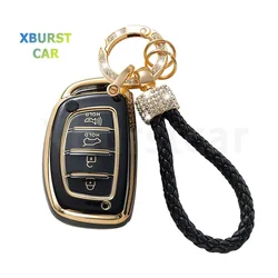 Carcasa de TPU para llave inteligente Hyundai de 4 botones