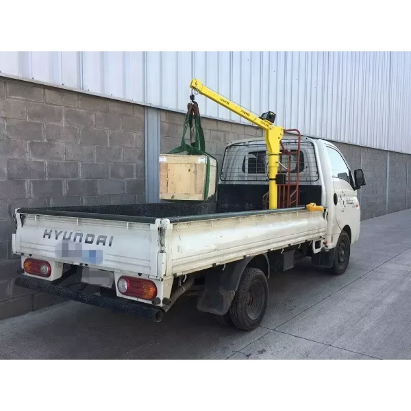 Grúa hidráulica plegable 12V/24V para camión de 500 a 800 kg - imagen 5
