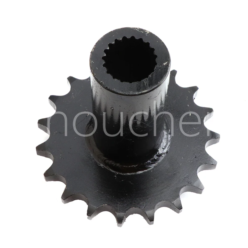 Piñón de cadena transmisión Gy6 428 19 dientes Metal, compatible con Quad Dirt Bikes 150cc, 1 unidad - imagen 4