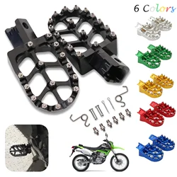 Reposapiés CNC universales para Honda CRF XR 50 70 110 y mini moto
