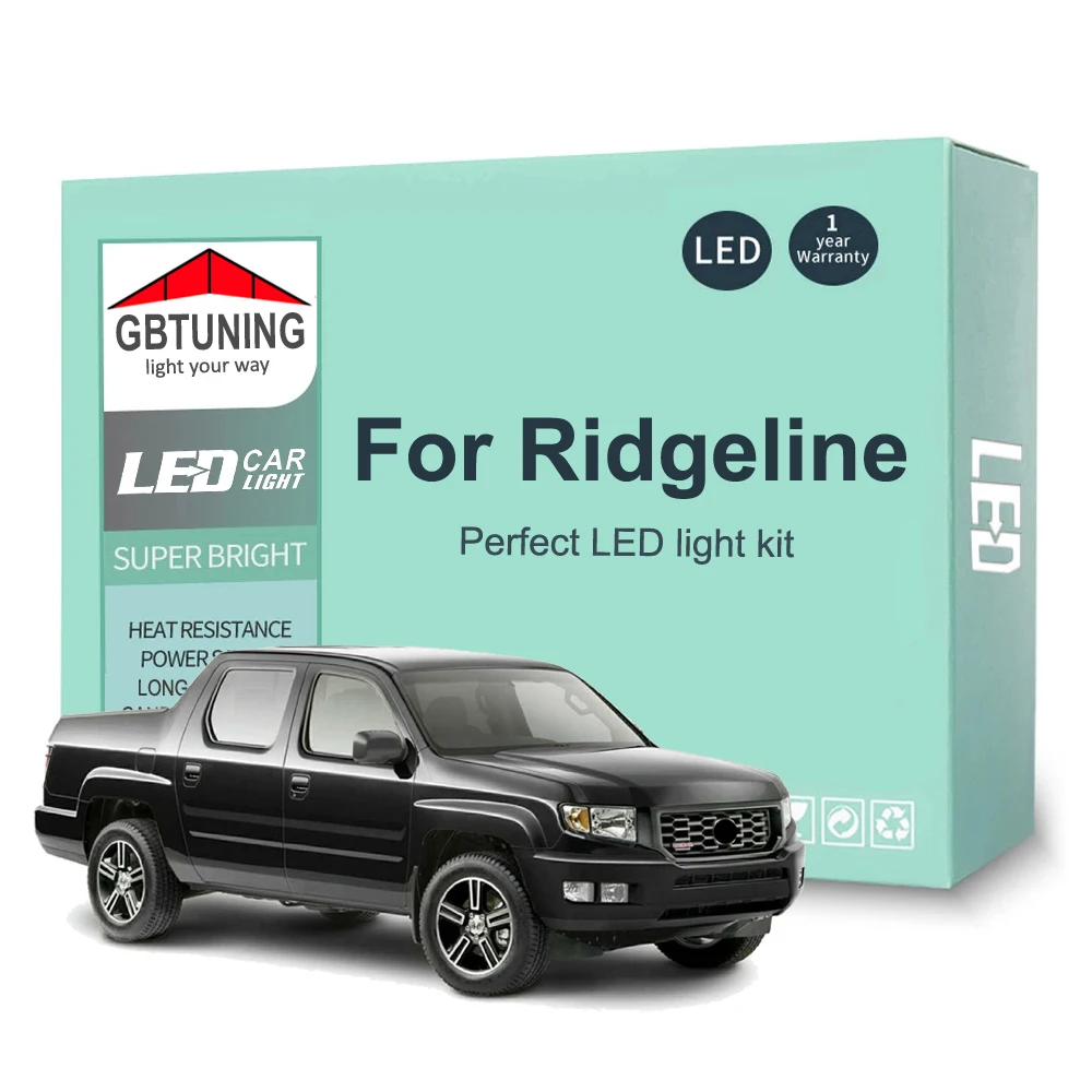 Kit de bombillas LED interiores CANBUS para Honda Ridgeline 2006-2022