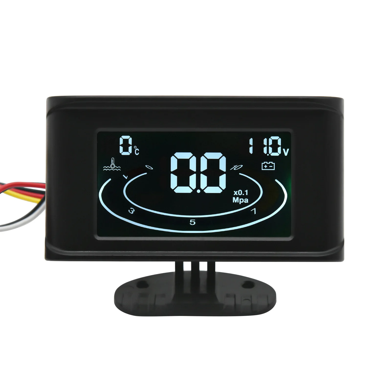 Voltímetro multifunción con temp. agua y presión de aceite LCD - imagen 4