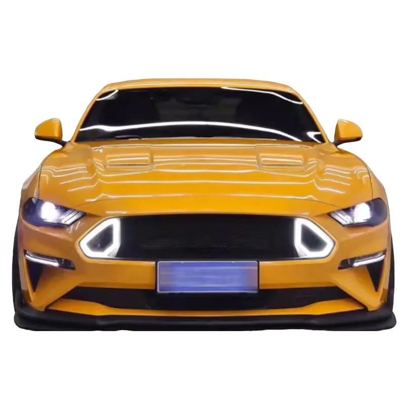Rejilla de fibra de carbono Ford Mustang 2018-2021 RTR con LED - imagen 5
