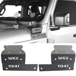Soporte portalámparas luz de trabajo Jeep Wrangler JL 2018-2023