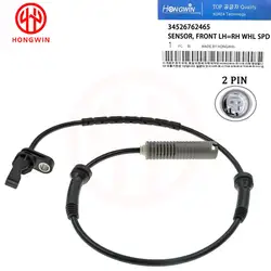 Sensor ABS rueda Hongwin 34526762465 – BMW 1 E81-E88, 3 E90-E93