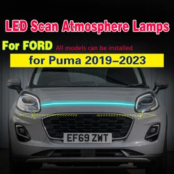 Luz diurna LED flexible con intermitente para Ford Puma 2019-2023