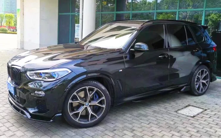 Alerón divisor labio delantero fibra carbono - BMW X5 G05 M Sport - imagen 5