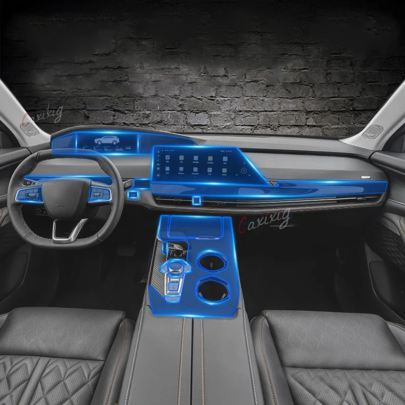 Película TPU protectora interior Changan UNIK UNI K – consola y panel - imagen 3