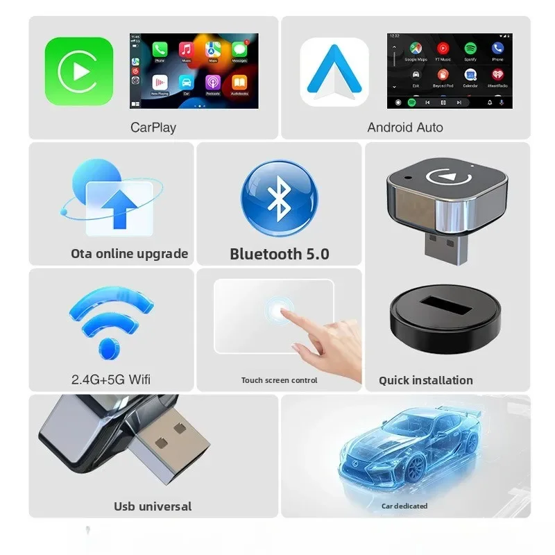 Caja CarPlay de interconexión para adaptador inalámbrico - imagen 3