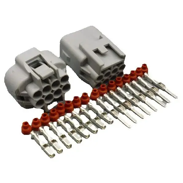 Shhworldsea MG641319 Conector impermeable 2,2mm 8 pines macho hembra