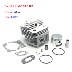Kit Pistón Cilindro Zylinder 44mm 52cc 1E44F-5 CG520 BG520