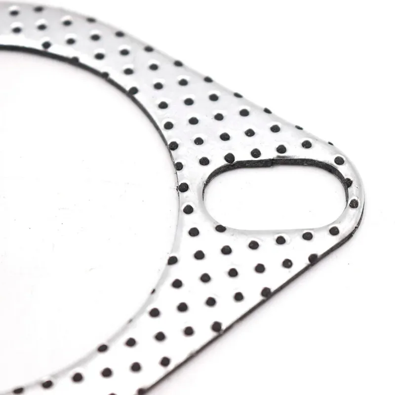 10 Uds 2,5 "63mm 2 pernos junta de escape de alta temperatura Turbo colector cabezal brida de tubo de descarga - imagen 4