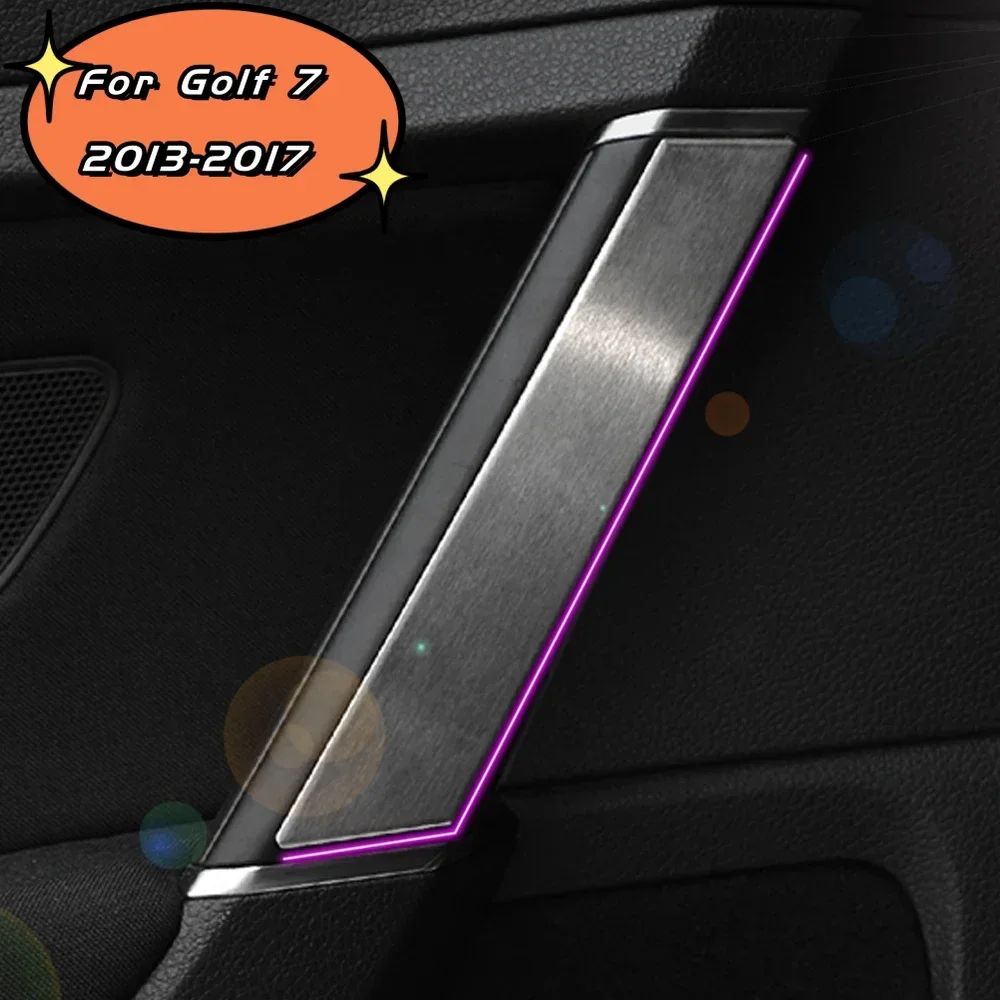 Embellecedor tirador puerta interior acero inoxidable VW Golf 7