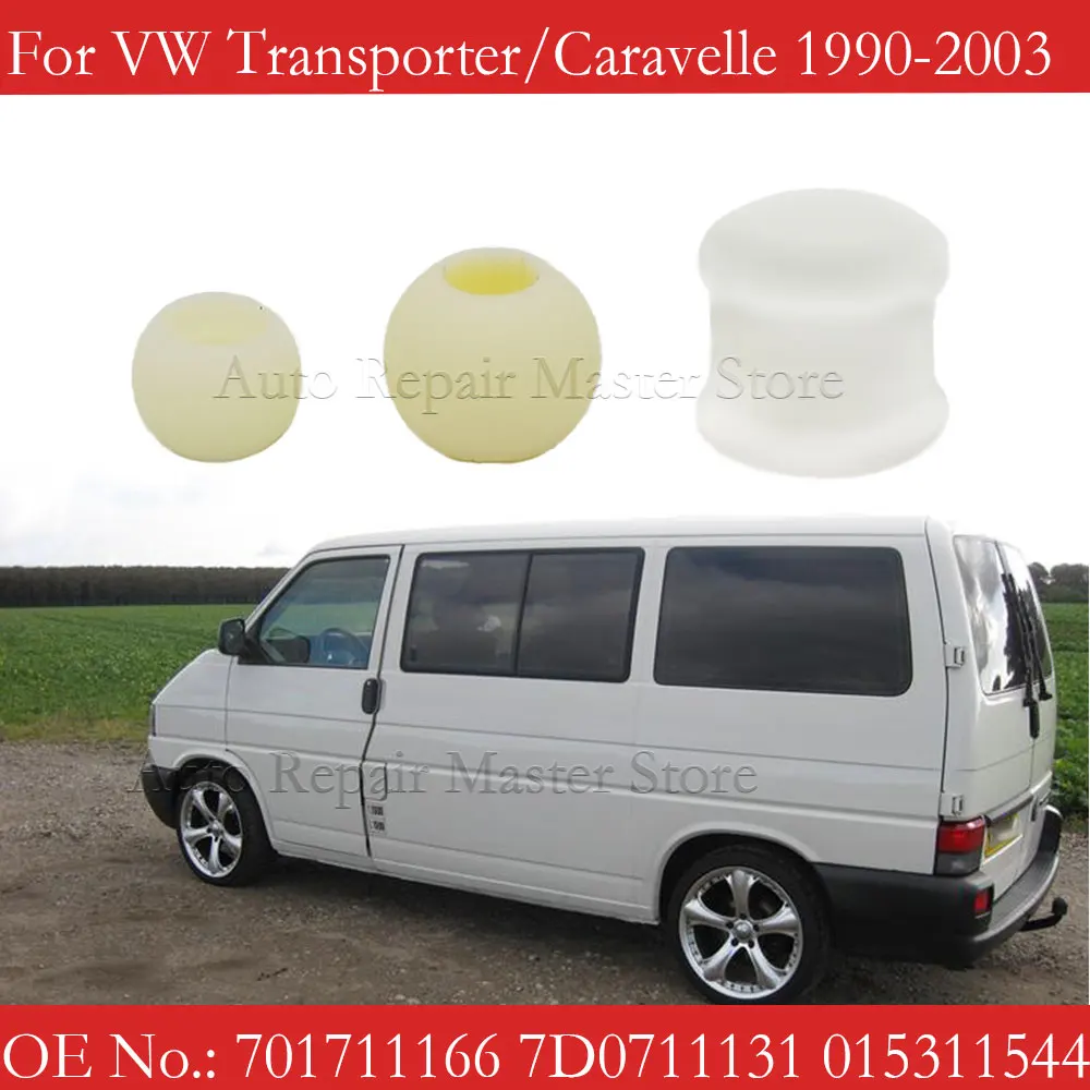 Kit de reparación de cojinete Selector de enlace de engranaje de coche, varilla de cambio para VW Transporter T4 1990-2013 OE #701711166 7D0711131 015311544