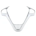 2hole matte silver