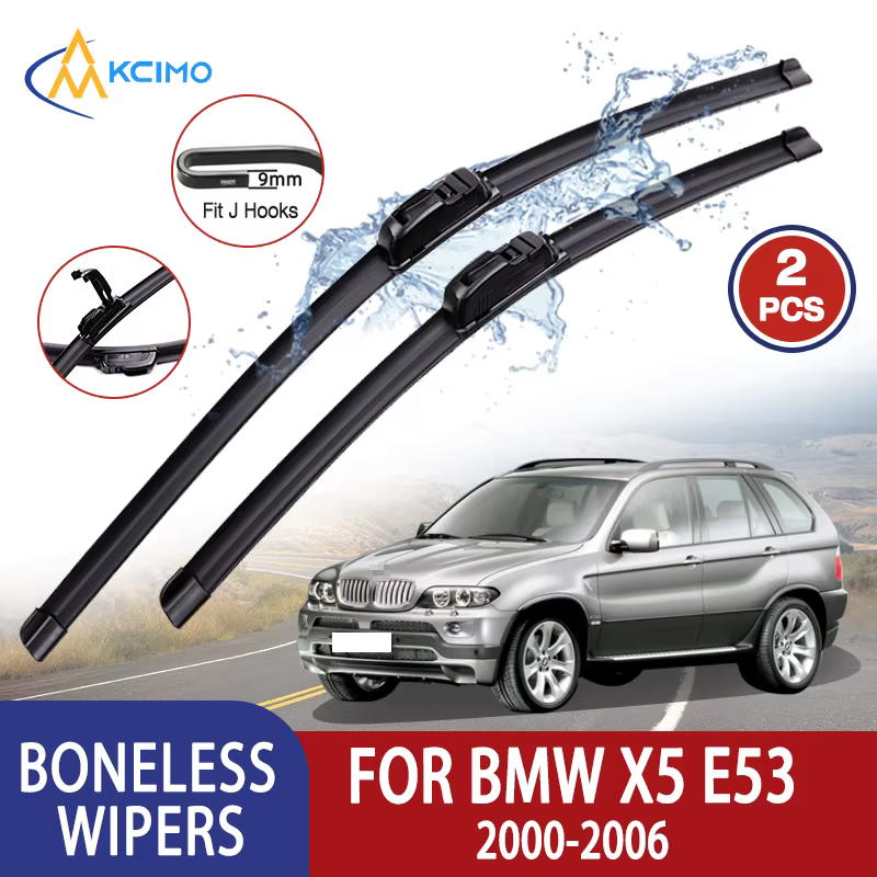 Escobillas limpiaparabrisas planas BMW X5 E53 2000-2006