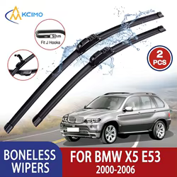 Escobillas limpiaparabrisas planas BMW X5 E53 2000-2006