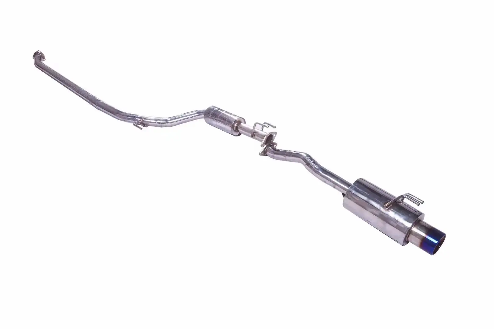 Escape catback acero inoxidable tipo HKS para Honda Civic FD1 1.8
