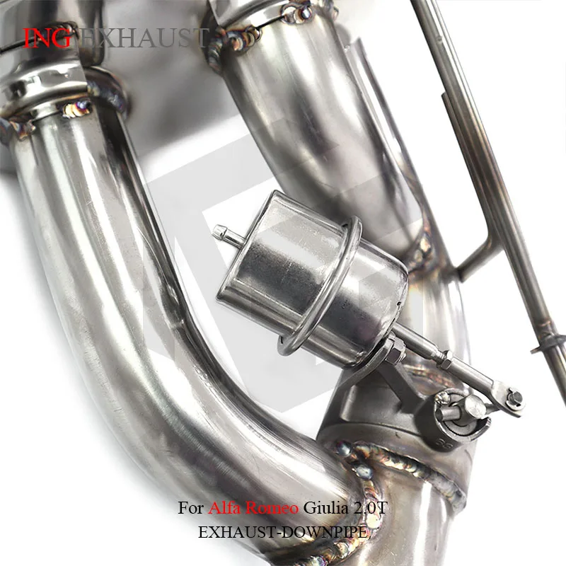 Escape Catback deportivo Alfa Romeo Giulia 2.0 T – Acero inoxidable - imagen 3