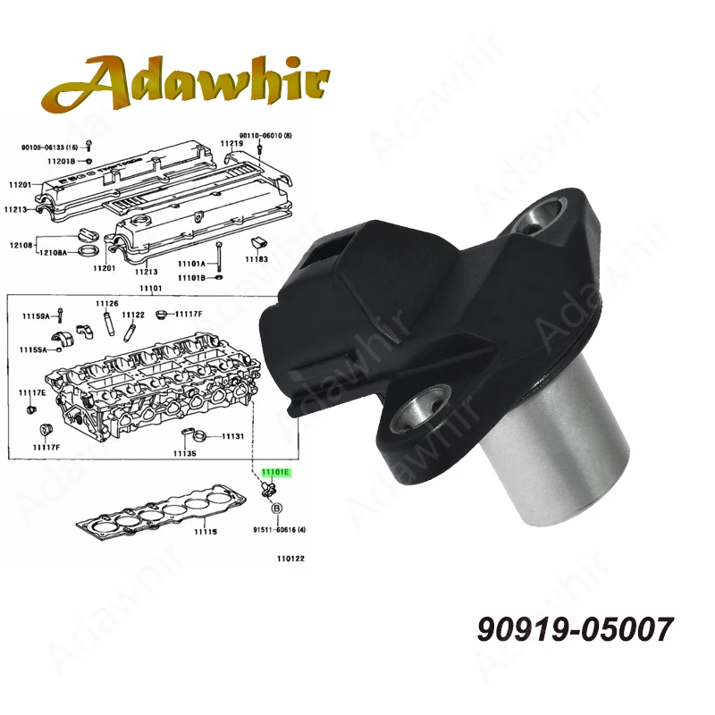 90919-05007 Sensor de posición del árbol de levas Toyota/Lexus
