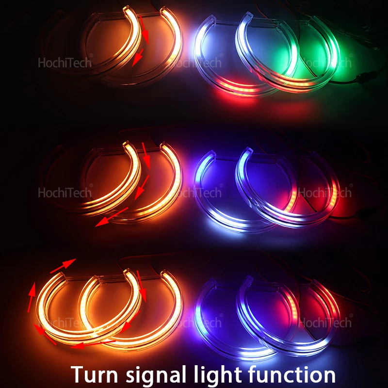 Anillos LED Angel Eyes con intermitente dinámico BMW E36/E46/E39/E38 - imagen 4