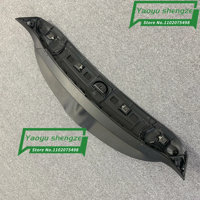 Tapa trasera maletero BMW Mini F55 F56 JCW Ala ABS negra - imagen 2