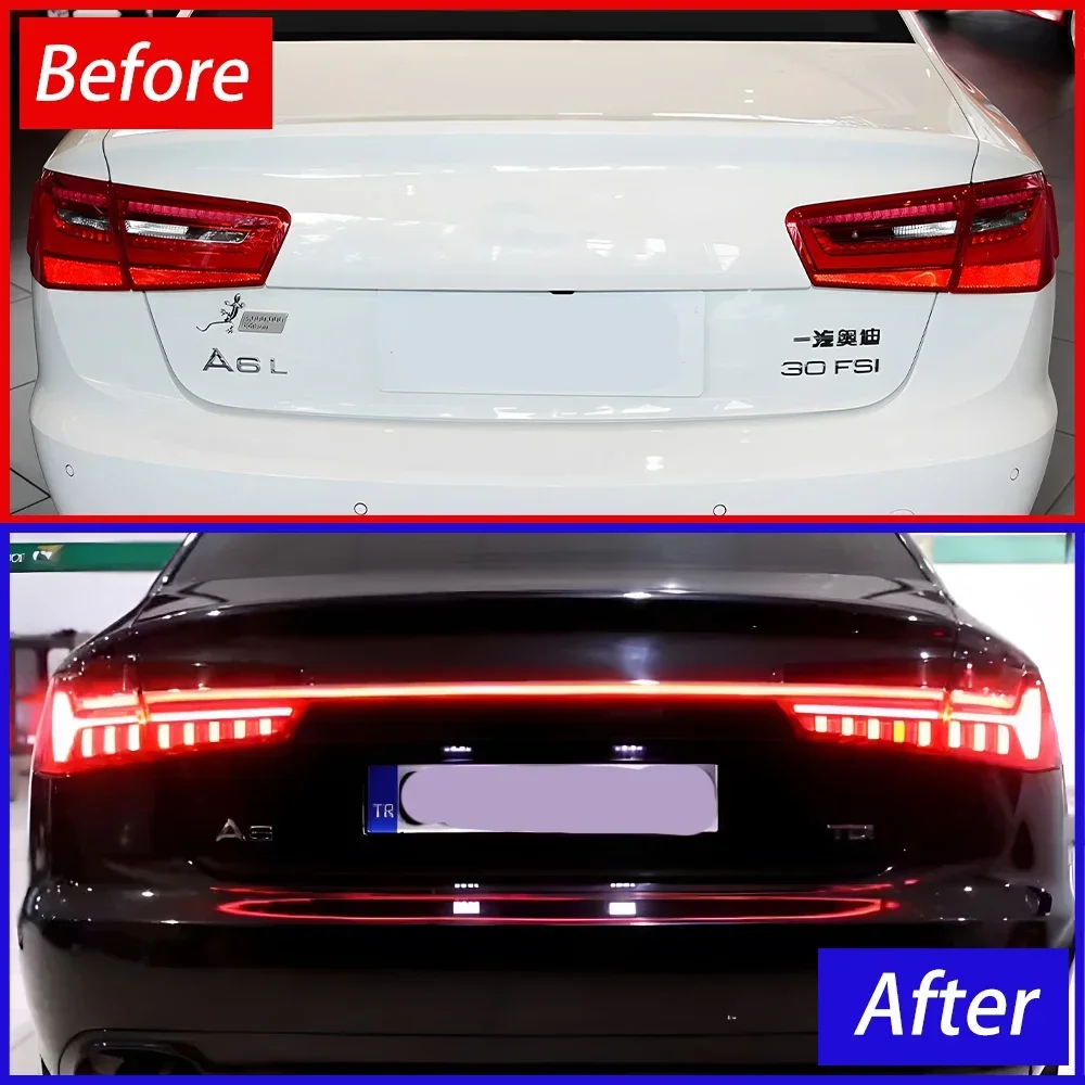 Luces Traseras LED Giro Dinámico Audi A6 C7 S6 2012-2015 Estilo 2021 - imagen 2