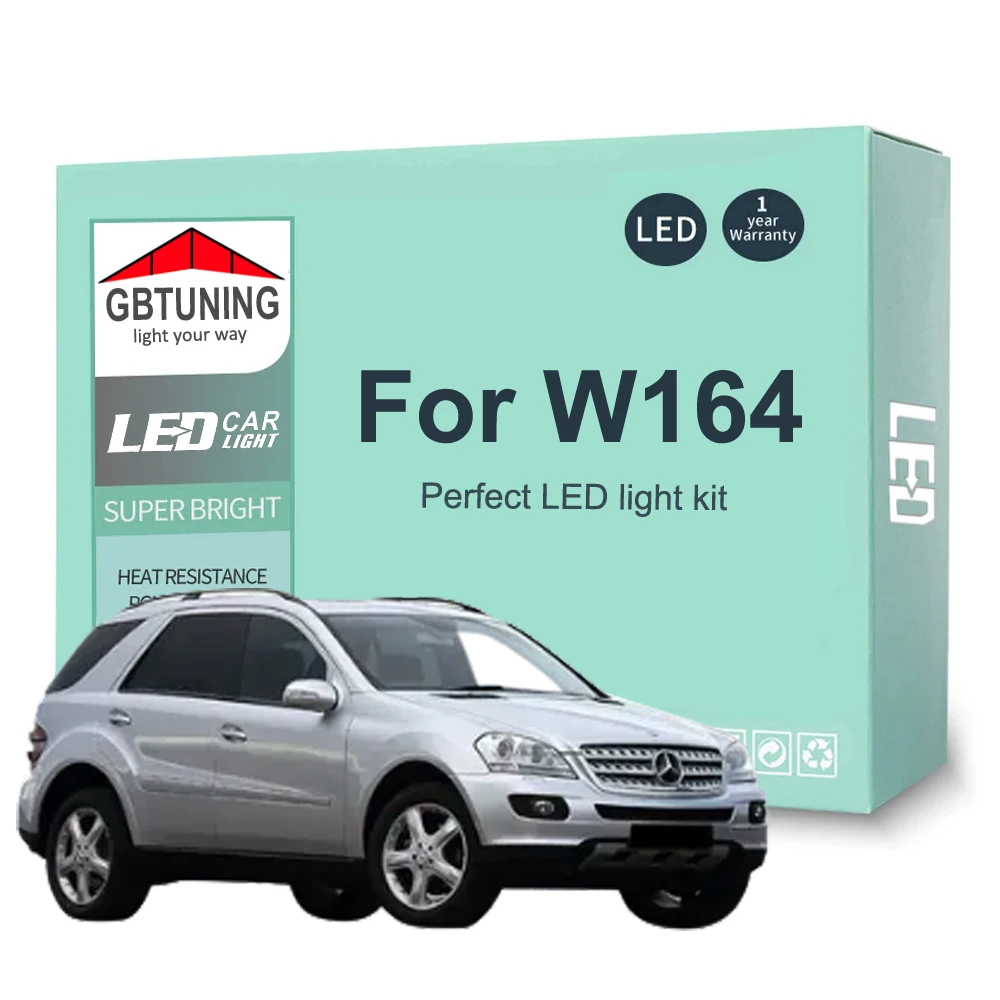 Bombilla LED interior Canbus para Mercedes ML W164 ML350/450/500