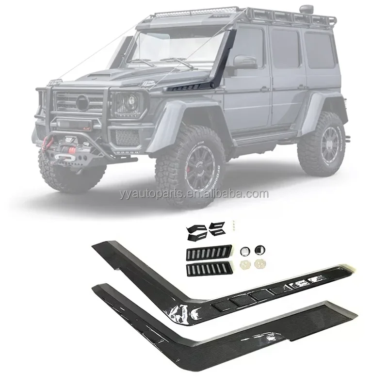 Esnórquel fibra de carbono para Mercedes G-Class W463 G500/G63/G350