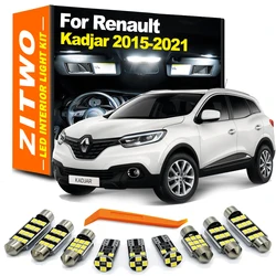 ZITWO Bombillas LED interiores para Renault Kadjar 2015-2021