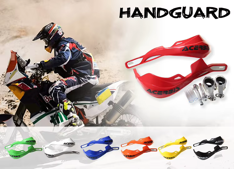 Protectores de manos para manillar de motocicleta