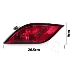 Reflector parachoques trasero ISUZU MU-X OEM 8-98187248