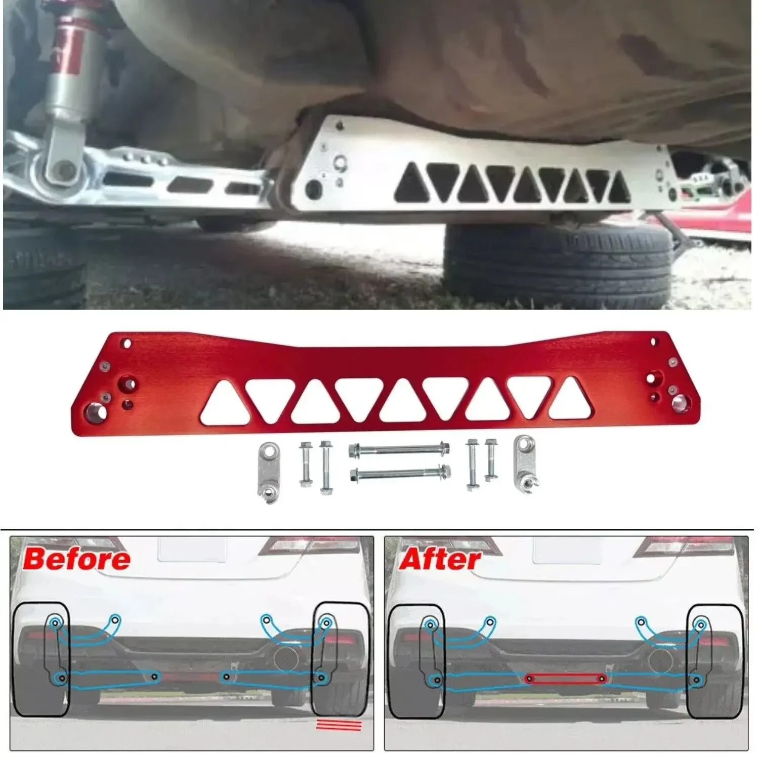 Kit suspensión trasera Billet Honda Civic EG 1992-1995 - imagen 2