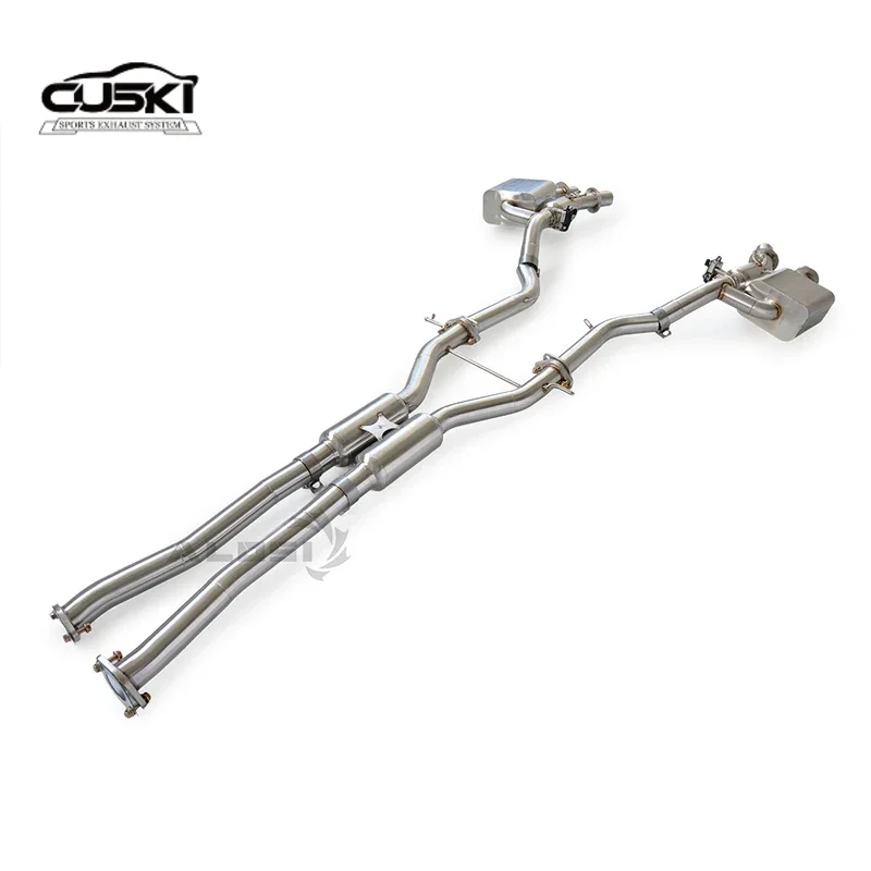 Escape de retroceso controlado por válvula adecuado para Kia Stinger GT 3.3tt 2018-2023 accesorios de escape de acero inoxidable sistema de escape - imagen 3