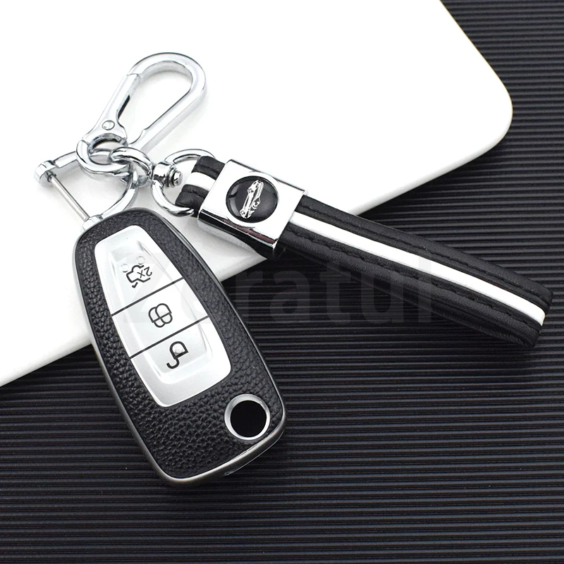 Carcasa funda llave Ford Focus Mondeo - Piel TPU resistente - imagen 3