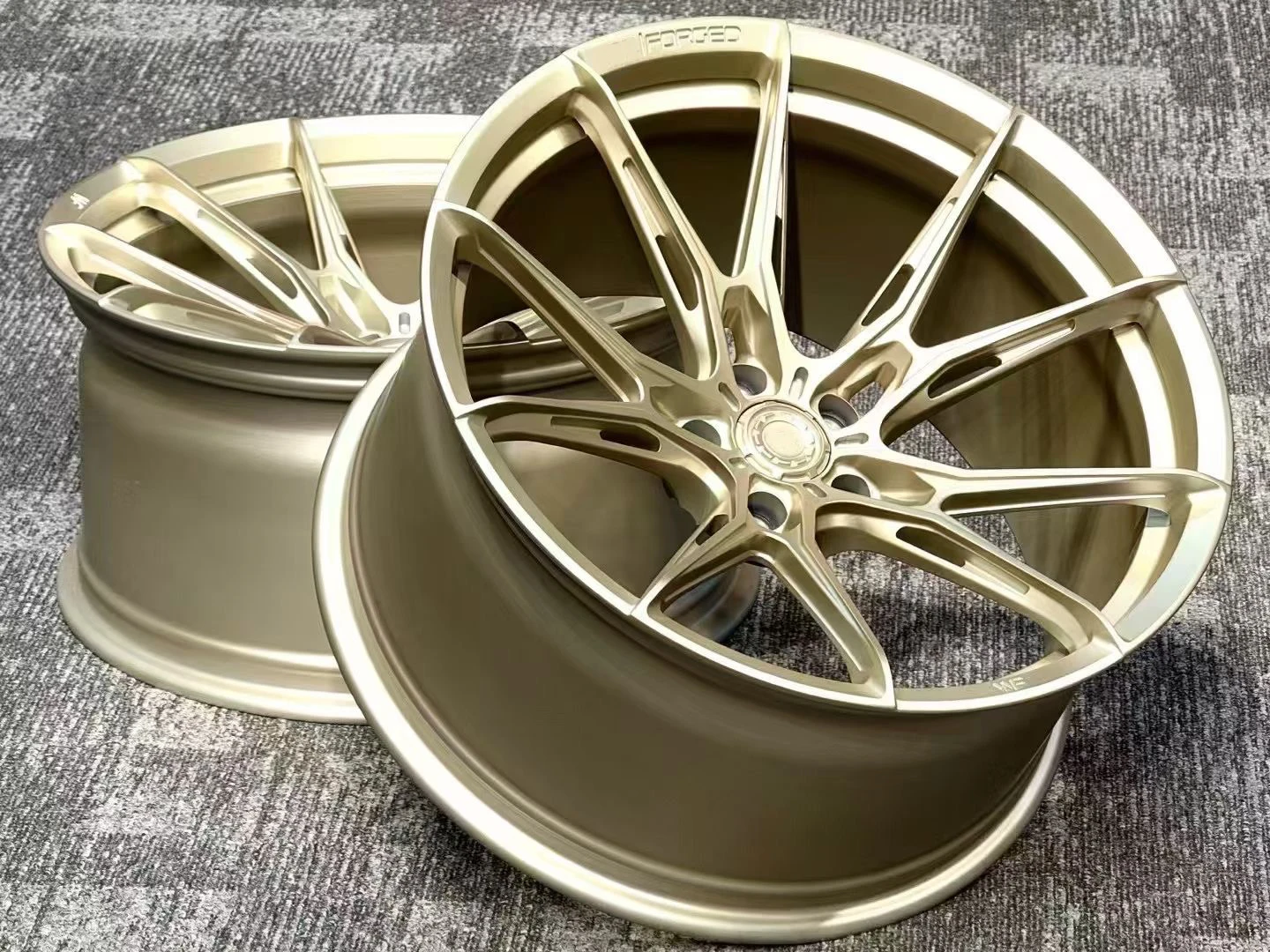 Llantas de aleación de aluminio cóncavas forjadas T6061 ligeras - imagen 5