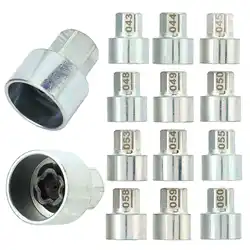 Llave antirrobo tuercas de rueda BMW Serie 1, 3, 5, X1, X3