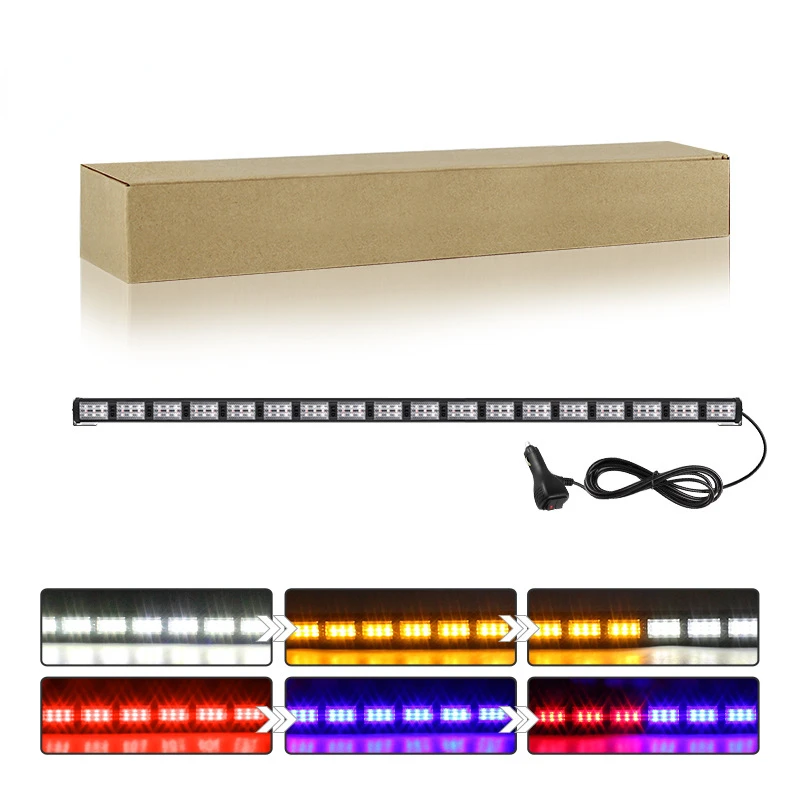 Barra LED multifunción cambio color con modo intermitente para coche - imagen 2