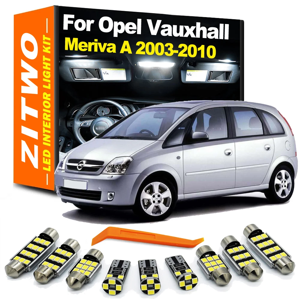 Kit LED techo Opel Meriva A Canbus - ZITWO 2003-2010