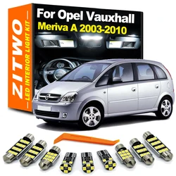 Kit iluminación LED de techo ZITWO para Opel Meriva A Canbus