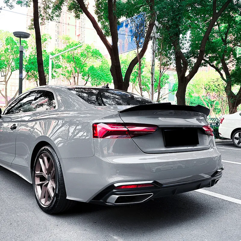 Alerón trasero carbono negro para Audi A5 F5 Coupé 2017-2024 - imagen 4