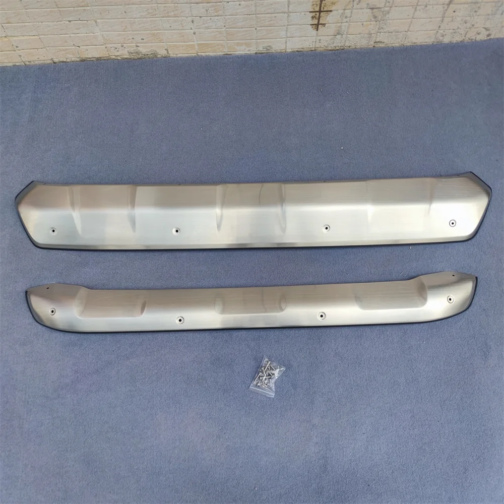 Protector de bajos de acero inoxidable para Toyota RAV4 - imagen 3
