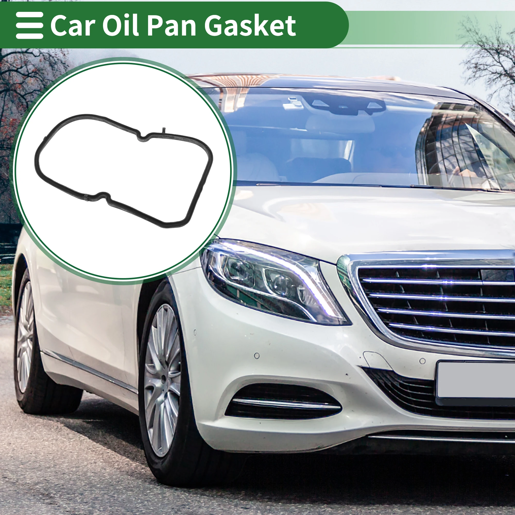 X Autohaux No.1262711180 Junta de cárter de aceite de coche para Mercedes-Benz 300E 1986-1993 para Mercedes-Benz C36 para AMG 1995-1997 - imagen 2