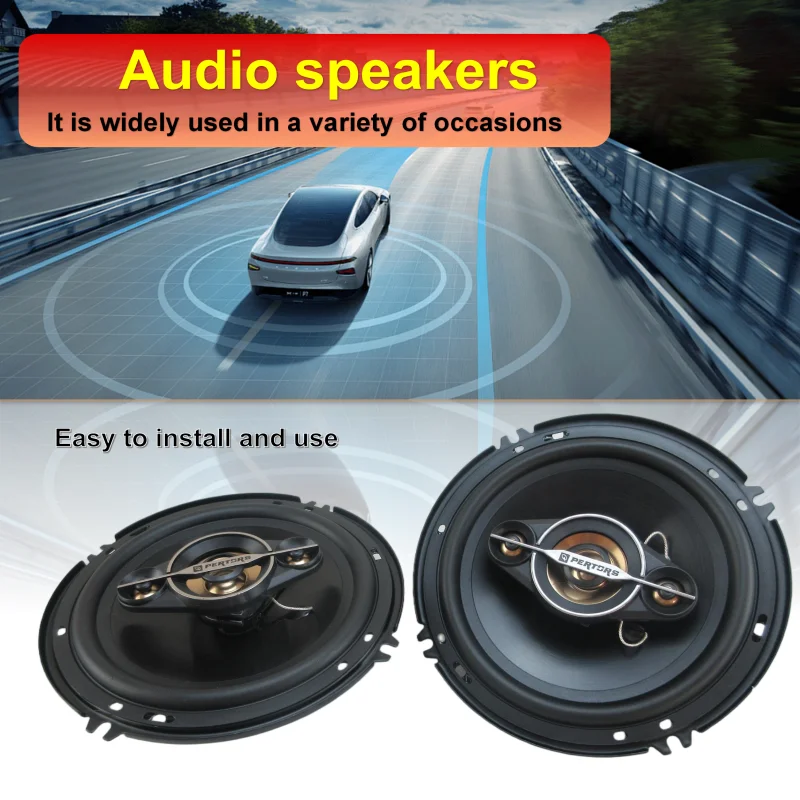 Q-PERTORS altavoces coaxiales para coche de alta potencia - imagen 2