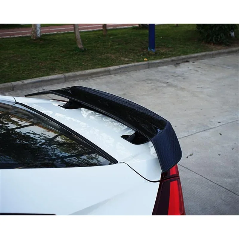 Alerón trasero de maletero efecto carbono para Honda Civic Sedán - imagen 2
