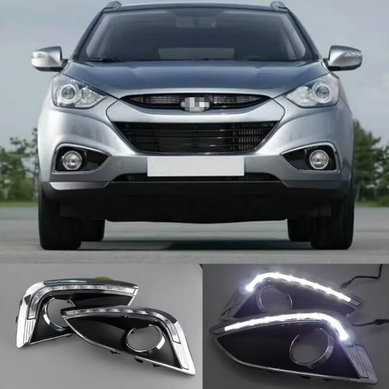 Luz de circulación diurna LED SNCN con hueco antiniebla para Hyundai ix35 - imagen 2