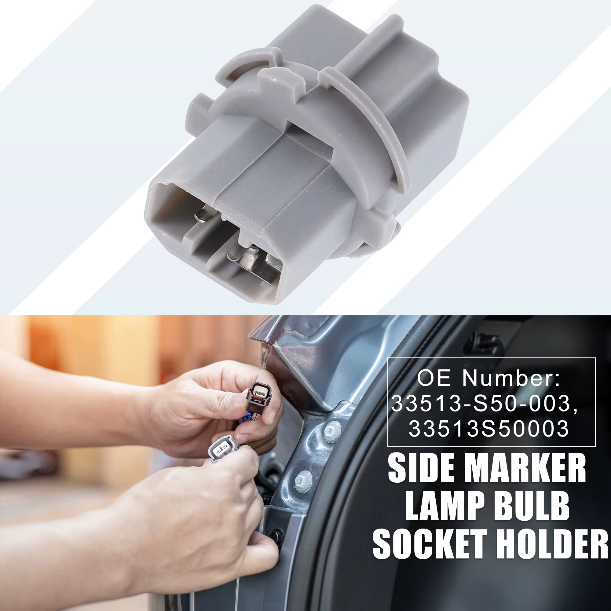 Portalámparas de marcha atrás Honda 33513S50003 para Acura CL/MDX