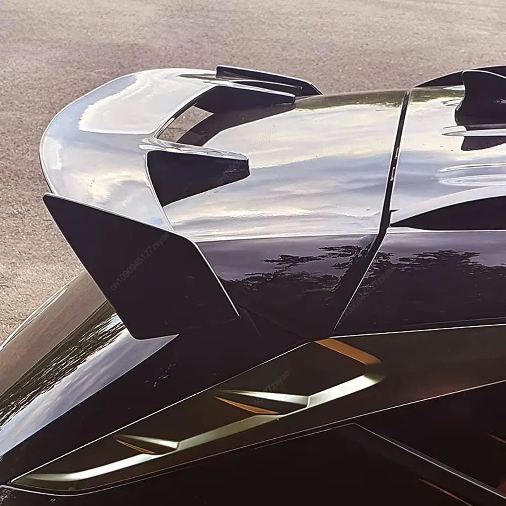 Alerón trasero ABS para Hyundai Tucson 2016-2023, negro brillo - imagen 3