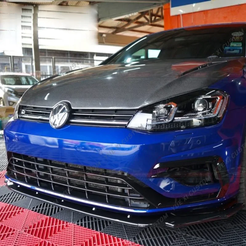 Alerón frontal MAXTON para VW Golf Mk7 GTI – protector parachoques deportivo - imagen 3