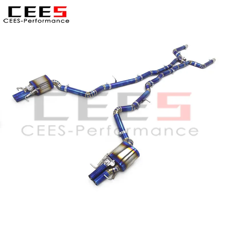 Escape catback CEES con válvulas regulables – Mercedes E63 AMG 4.0 V8 Biturbo